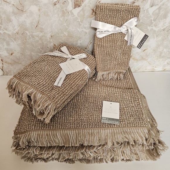 Felpinter Long Combed Cotton Bath Towel Set - Picture 2 of 12